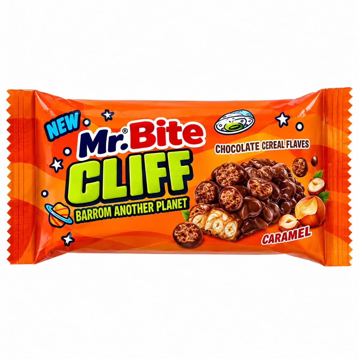 CHOCOLATE CLIFF MR.BITE CARAMEL 35G
