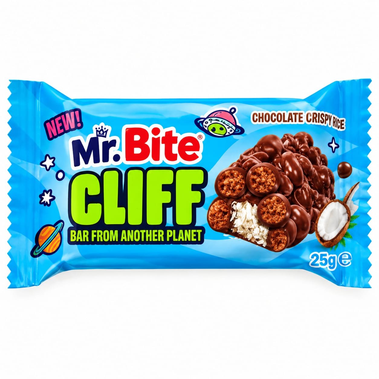 CHOCOLATE CLIFF MR.BITE CHOC.CRISPY 35G